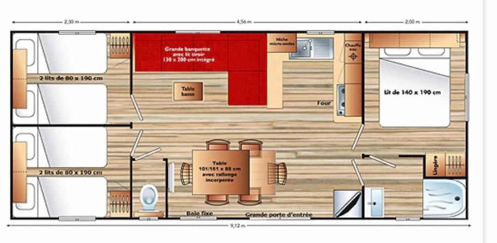 Mobilhome 6 Ca36 Vias Exterior photo